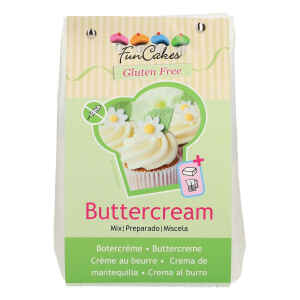 Mix per Crema al Burro Senza Glutine 500 g FunCakes