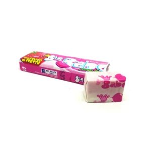 Big Babol Classic Panna e Fragola Senza Glutine 3 Pezzi