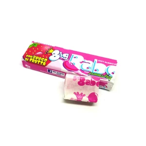 Big Babol Classic Panna e Fragola Senza Glutine 3 Pezzi