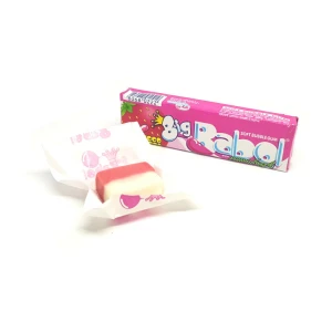 Big Babol Classic Panna e Fragola Senza Glutine 3 Pezzi