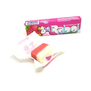 Big Babol Classic Panna e Fragola Senza Glutine 3 Pezzi