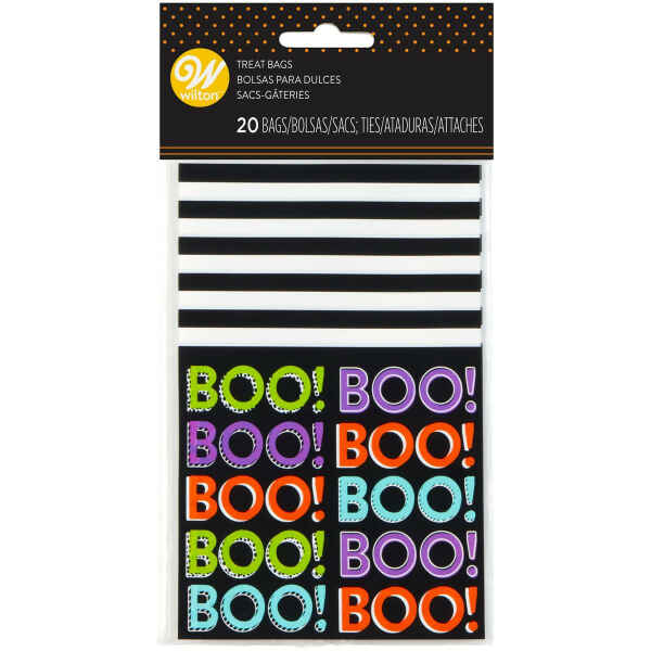 Treat Bag Boo 20 Pz Wilton