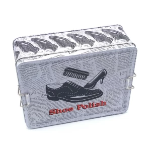 Scatola di latta Shoe Polish Latch