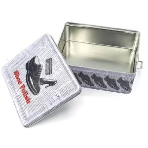 Scatola di latta Shoe Polish Latch