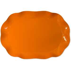 Vassoio Rettangolare Arancione 46 x 31 cm 1 Pz