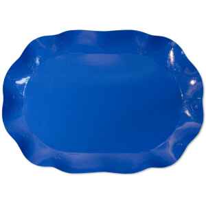 Vassoio Rettangolare Blu cobalto 46 x 31 cm 1 Pezzo