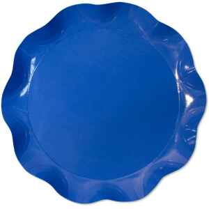 Vassoio Tondo Blu Cobalto 40 cm 1 Pezzo