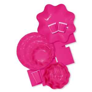 Bicchieri di Carta Rosa Pink 250 cc 10 Pezzi_2