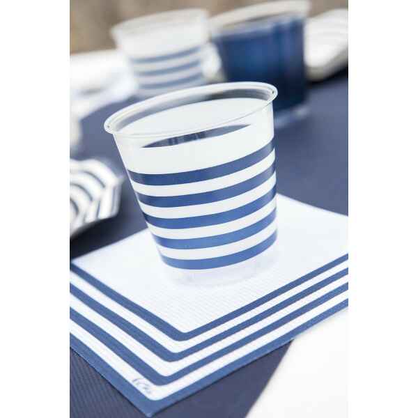 Bicchieri di Plastica Navy Blu 300 cc