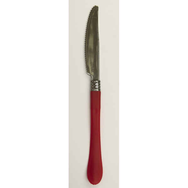 Coltelli Linea Silver Head Rosso 10 Pezzi EX.TRA.