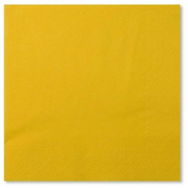 Tovaglioli Giallo 33 x 33 cm