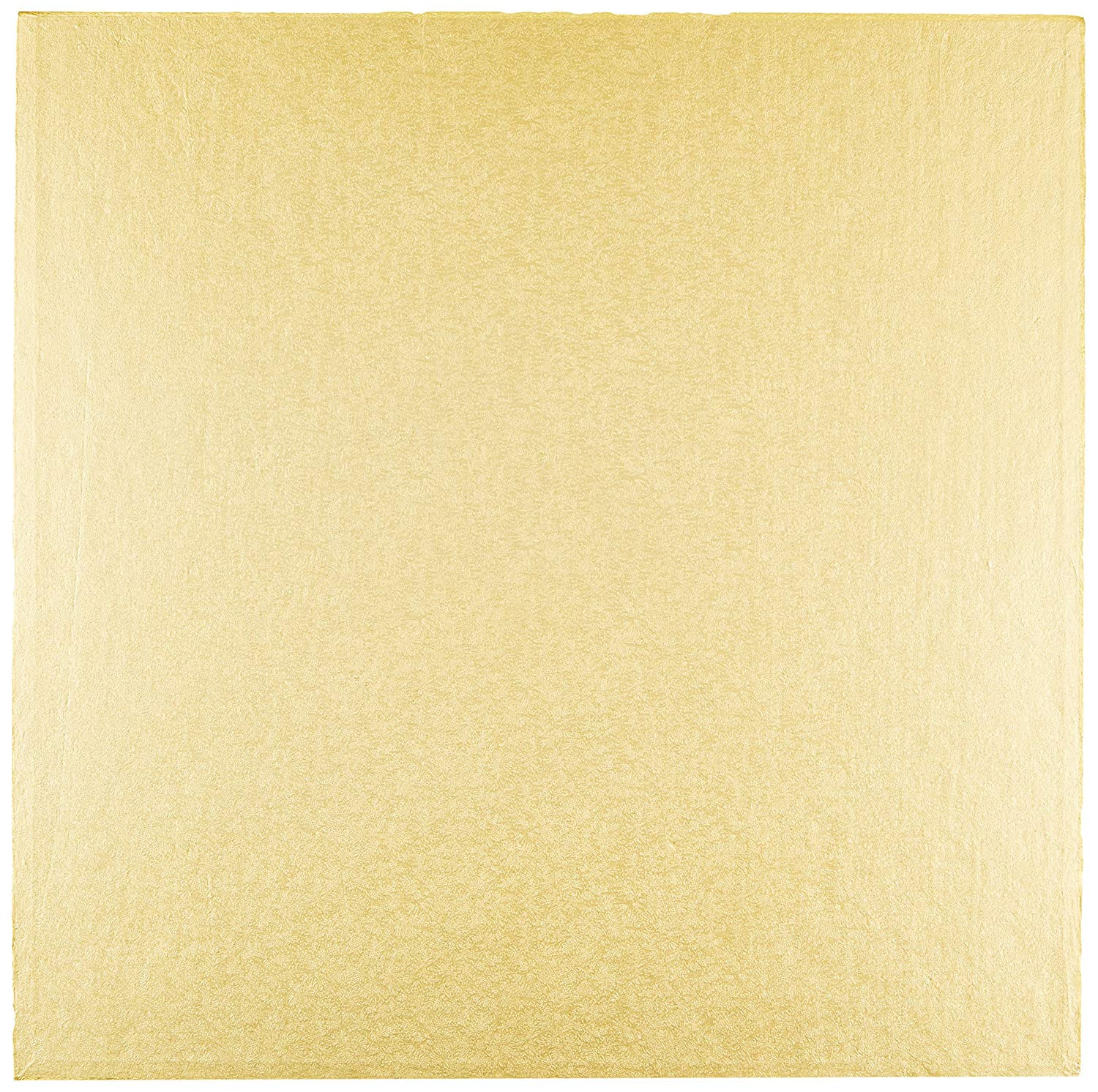 Sottotorta - Vassoio Rigido Quadrato Oro H 1,2 cm 20 x 20 cm