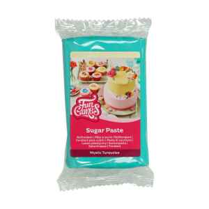 Pasta di Zucchero Fondant Turchese Mystic 250 g Senza Glutine FunCakes