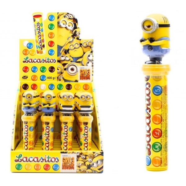 Espositore con 20 MINIONS Candy Toy da 20 g